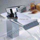 Brass Waterfall Basin Faucet thumbnail-1
