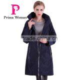 2016 Spring Latest Design Light Fashion Long Women Trench Coat thumbnail-4