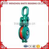 Rigging Hardware Industrial Big Pulley 250kg CE Approved Chain Hoist Pulley Block . thumbnail-2
