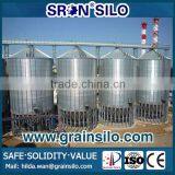Hot Galvanized Steel Silo for Pellets With Screw Augers Discharging