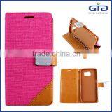 [GGIT] New Design Jeans Series Style for Samsung S6 PU+TPU Case thumbnail-2