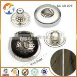 Beautiful Metal Snap Button Chef Coat Custom Logo Quality Choice thumbnail-1