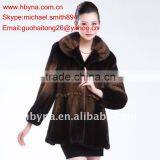 Courtlike Mink Fur Coat