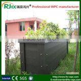Hot 2016! Recycleable Outdoor and Indoor Wpc Material Flower Pot With High Quality but Cheap Price