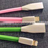 Rhombus Zinc Alloy Connector USB Cable 2 in 1 for IPhone and Andoird thumbnail-2