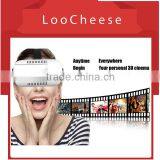 Large Helmet Headset Adjust Cardboard VR BOX FOV 3D VR Virtual Reality 3D Video Glasses For IPhone 6 IOS Android OS thumbnail-4