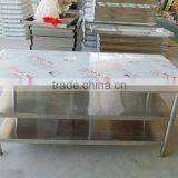 Stainless Steel Work Table For Sale,Customized Stainless Steel Work Table With Undershef thumbnail-3