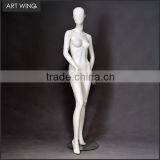 Small Realistic Body Painting Display Fiberglass Female Mannequin thumbnail-2