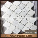 Italian Bianco Carrara White Marble Mosaic