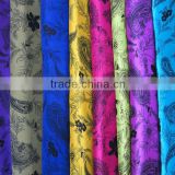 Bulk market woven printed plaid rayon rolls wholesale fabric