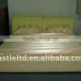 Synthetic Leather Bed and Bedding thumbnail-1