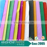 full color flower wrapping crepe paper/roll/sheet paper craft