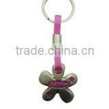 Beautiful Flowers Metal Material Key Chain for Promition thumbnail-1