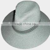 Low Price High Quality Beautiful Rose Panama Straw Hat thumbnail-5
