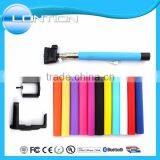 2015 Customized Logo Wired Selfie Stick Monopod With Many Colors Available thumbnail-1