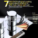 Contemporary High Pressure 4 Handle 3 Way In Wall Bath Shower Faucet Hot Cold Mixing Water Control Valve thumbnail-4