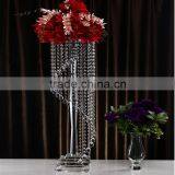 2016 New Wholesale Home Decoration Crystal Glass Flower Stand