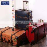 New Style Classic Vintage Suitcase With Spinner Wheels thumbnail-2