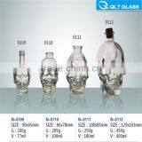 Decorative Creative Skull Crystal Glass Candle Jar thumbnail-2