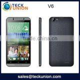 V6 5.5nch Cheap Big Screen Android Mobile Phone Quad Band Dual Core 3g Cell