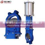 Cast Iron Knife Gate Valve With Double Acting Pneumatic Actuator thumbnail-3