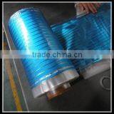 Blue Color Free Edge Aluminum Foil Mylar Laminated Foil Coated thumbnail-4