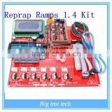Consumer Electronics Reprap Ramps 1.4 Kit +Mega 2560 +Heatbed Mk2b + 12864 LCD Controller + DRV8825 + Mechanical Endstop+ Cables