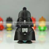Darth Vader Star Heroes Themed PVC Usb Flash Drive All Popular Models,Custom Promotional Memory Stick With Clear OPP Case thumbnail-4
