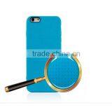 Unique Design Soft TPU Material 6 Colors Honeycomb Pattern Finish Design Cell Phone Back Case Cover for Apple Iphone 6 / 6 Plus thumbnail-2