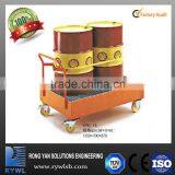 pulleys for oil products transportation trolley tool car