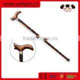 Multifunctional Wooden Protection Walking Stick for Old