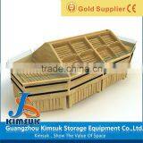 Wooden Fruit And Vegetable Shelf , Rack Display Shelf Wood