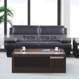 Public Area Pale Brown Leisure Leather Sofa thumbnail-3