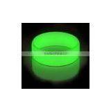 Custom Logo Cheap Silicone Fluorescent Bracelet thumbnail-2