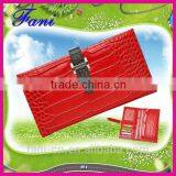 Fani PU/genuine Snake Skin Leather Wallet for Women With Belt Clip Design thumbnail-1