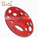 MDF ROUND HOME ART WALL CLOCK thumbnail-1