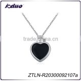 18KGP Fashion Short Heart Necklace For Love