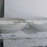 Round Marble Stone Sink thumbnail-1