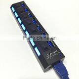 High Speed USB 3.0 With Turn ON/OFF Switch Universal USB Multi Port thumbnail-6