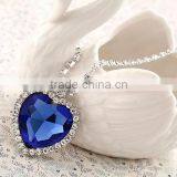 MYLOVE The Heart of the Ocean Necklace Crystal Titanic Jewelry 4*3.5CM MJ-53 thumbnail-1