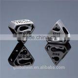 Custom 925 Silver Bead DIY Sterling Silver Charm Wholesale Gracefully Slidable Silver Bead Fit for Woman Bracelet T046 thumbnail-6