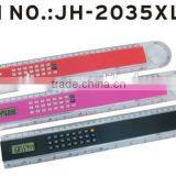 8 Digit Ruler Calculator, 10/15/20cm Ruler Multifunction Ruler Calculator thumbnail-1
