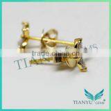 New Style Fashion Earrings Super White Marquise Cut Moissanite Diamond Earrings thumbnail-3