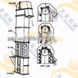 China Professional Stainless Steel Round Chain Vertical Conveyor for Cement Industry thumbnail-2