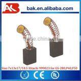 High Quality 999023 Carbon Brush Size 7X13X17/18.5mm Power Tool Carbon Brushes thumbnail-1