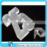 Thick Perspex Letter Block Acrylic CNC Milling Signature