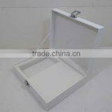 Chinese Factories Wholesale Custom High-grade PU Leather Jewelry Box, White Gift Box