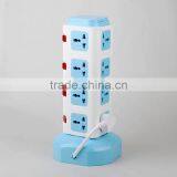 Wholesale Multi Rotatable Usb Power Charge Socket eu Plug Tabletop Socket With Usb Power Charger Outlet thumbnail-6
