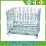 High Capacity Stackable Storage Industrial Wire Mesh Containers thumbnail-4
