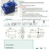 Servo 9g SG90 Micro Servo Motor for Helicopter, Robot, rc Boat Etc thumbnail-6